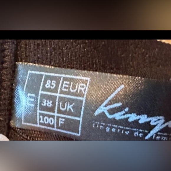 NWT KINGA "ZOE III " SEMI PADDED" EU Sz 85E /38DD Animal Print UW Bra - Picture 8 of 8